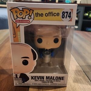Funko Kevin Malone Pop! Vinyl Figure — White, Blue, Black
